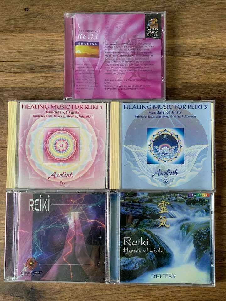 5 Reiki/Meditation CDs