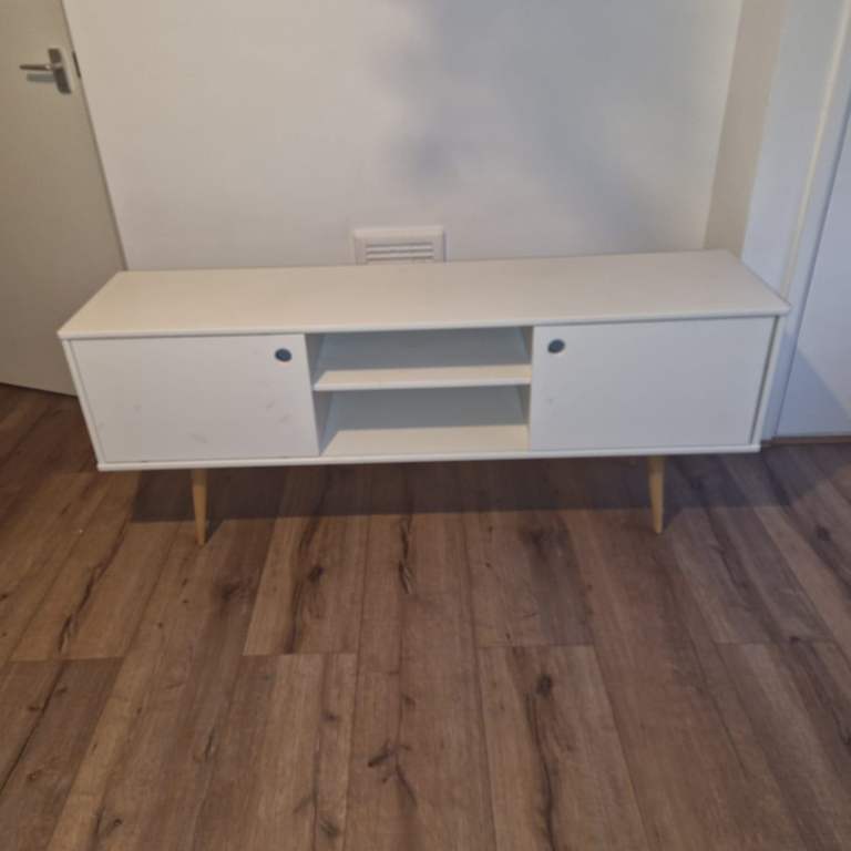 image for White loaf tv stand/ sideboard 