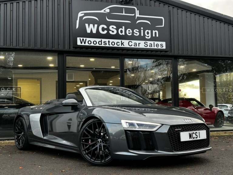 2019 Audi R8 5.2 FSI V10 Quattro 2dr S Tronic CONVERTIBLE PETROL Automatic