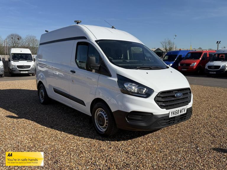 2018 Ford Transit Custom 2.0 320 EcoBlue Panel Van 5dr Diesel Manual L2 H2 Euro 6 (130 ps) Panel ...
