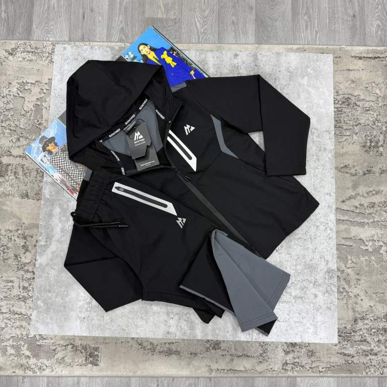 Men's Black Montirex Activewear Set - New with Tags