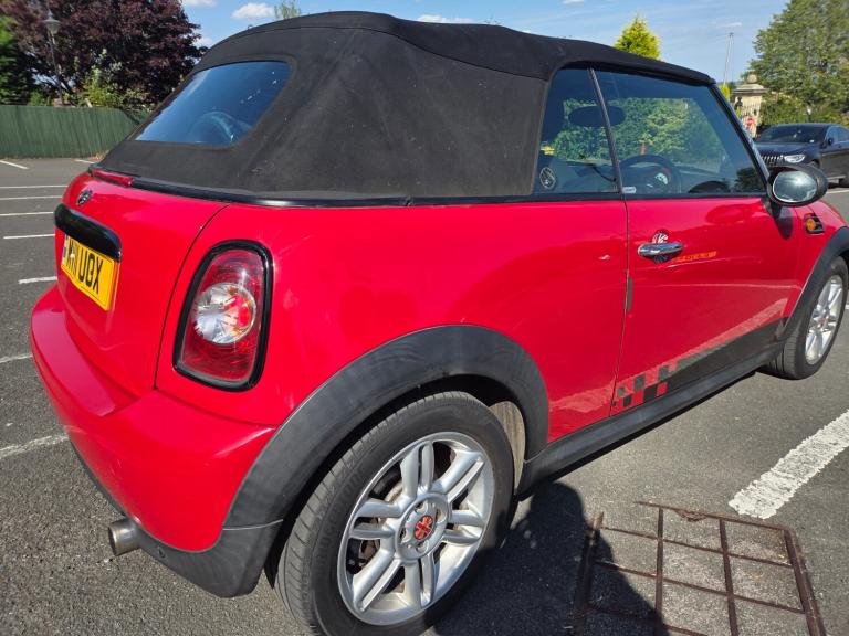 2011 MINI Convertible 1.6 One 2dr CONVERTIBLE Petrol Manual