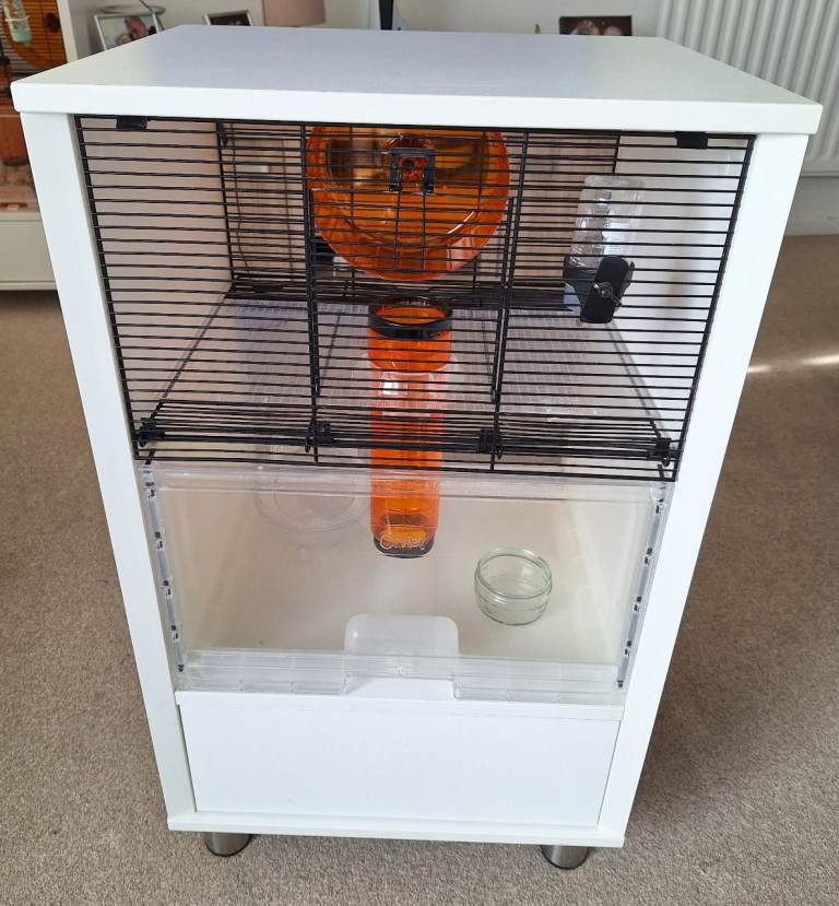 Hamster Rodent Cage Omlet unit in White