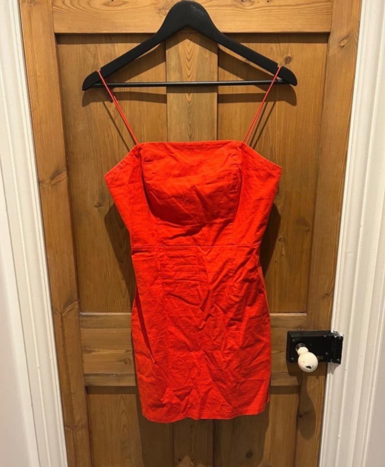 Urban Outfitters Red Mini Dress - Size S-P, Good Condition