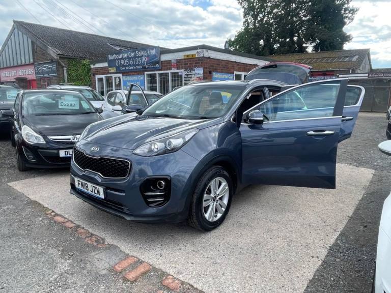 2018 18 KIA SPORTAGE 1.7 CRDI 2 SUV 5DR DIESEL MANUAL EURO 6 (S/S) (114 BHP) DIE