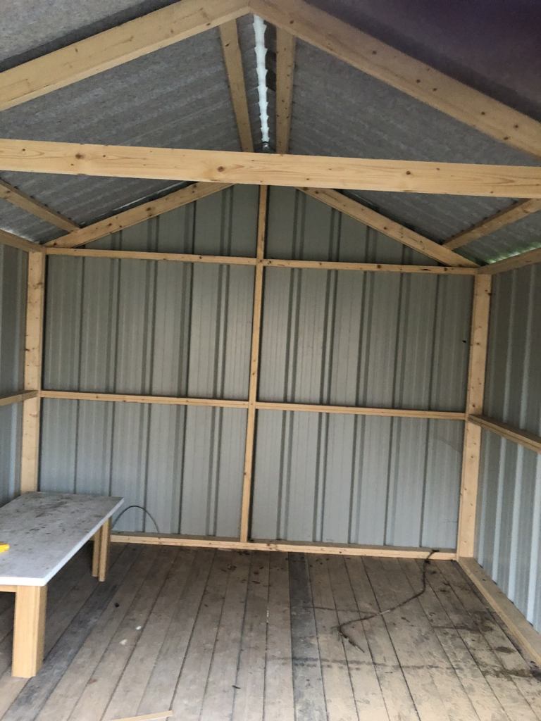 Shed new