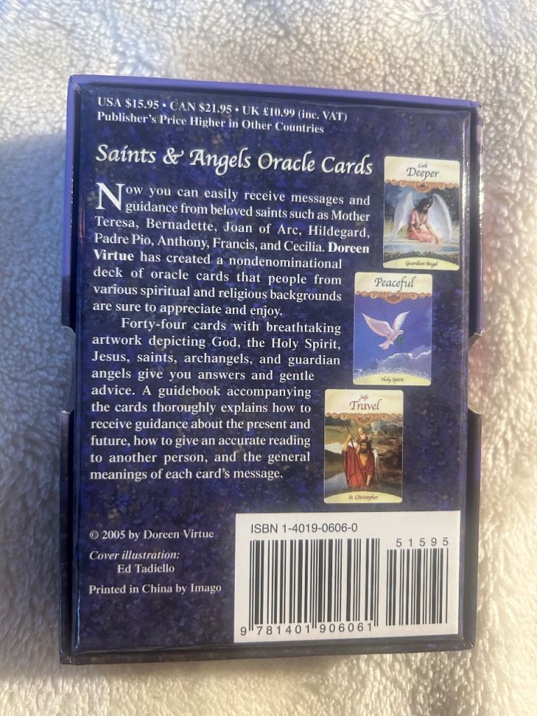 Saints & Angels Oracle Cards - Doreen Virtue - 2005