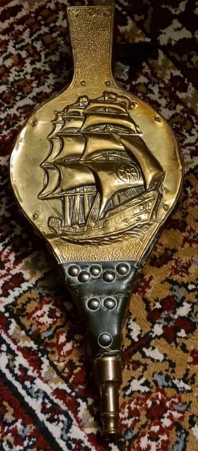 Vintage Brass Bellows Approx. 12in Long (Other Ornaments Available/Listed)