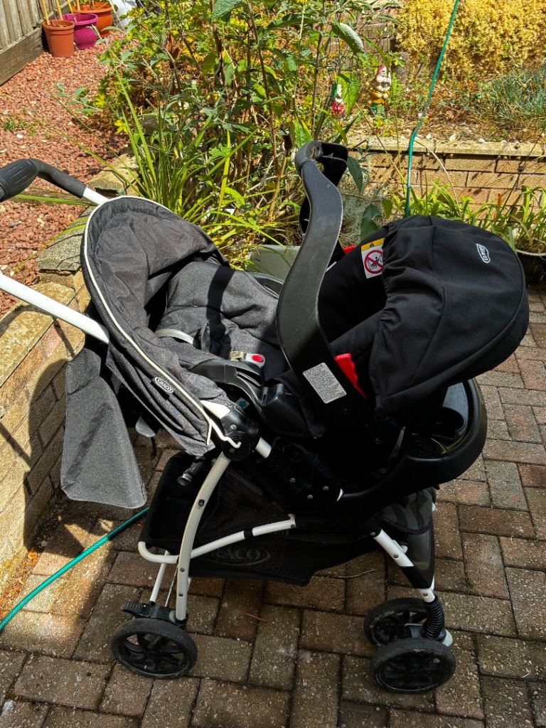 Graco travel system - pushchair, car ses