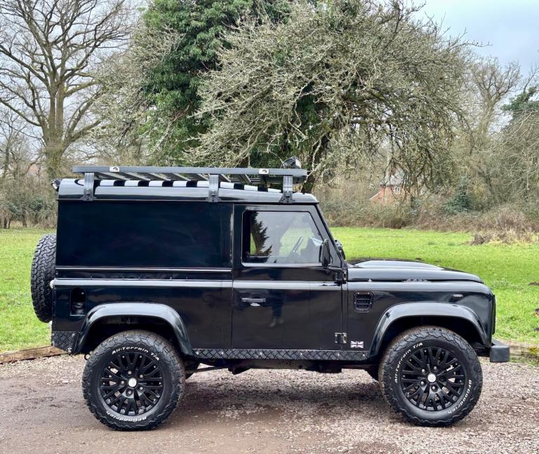 2007 Land Rover Defender 90 2.4 TDCi Puma Black Hard Top 6 Seats RECARO Twisted