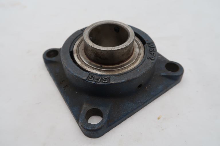 MSF2 2" Bore NSK RHP 4 Bolt Square Flange Cast Iron Bearing