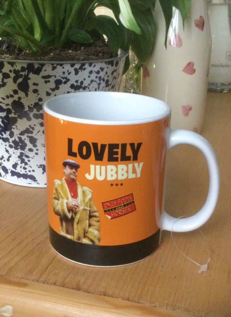 Only Fools and Horses Del Boy Lovely Jubbly Mug unused