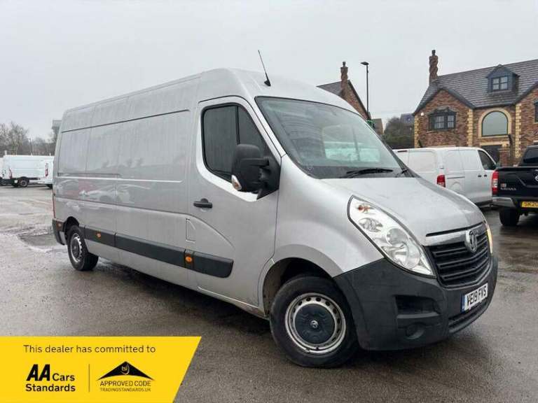 2019 Vauxhall Movano L3H2 F3500 / WORKSHOP / ALLOY WHEEL RAPIR VAN / GENERATOR