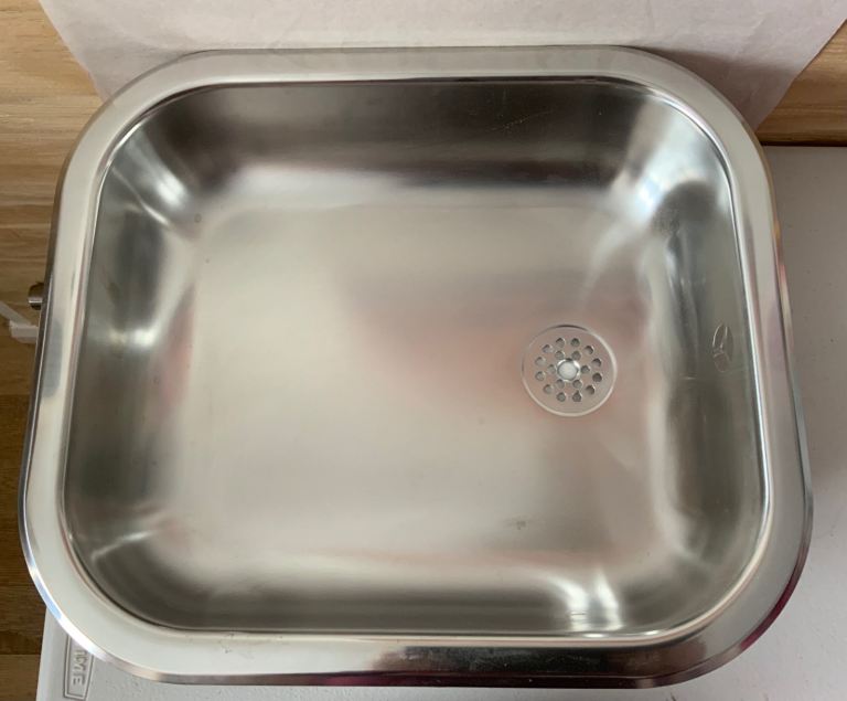 New Intra Stainless Steel shallow Sink 