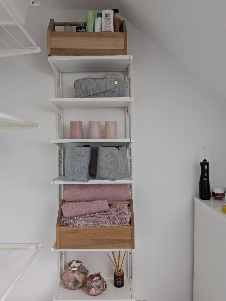 Ikea shelving rack system, shelving, drying rack, drawer 