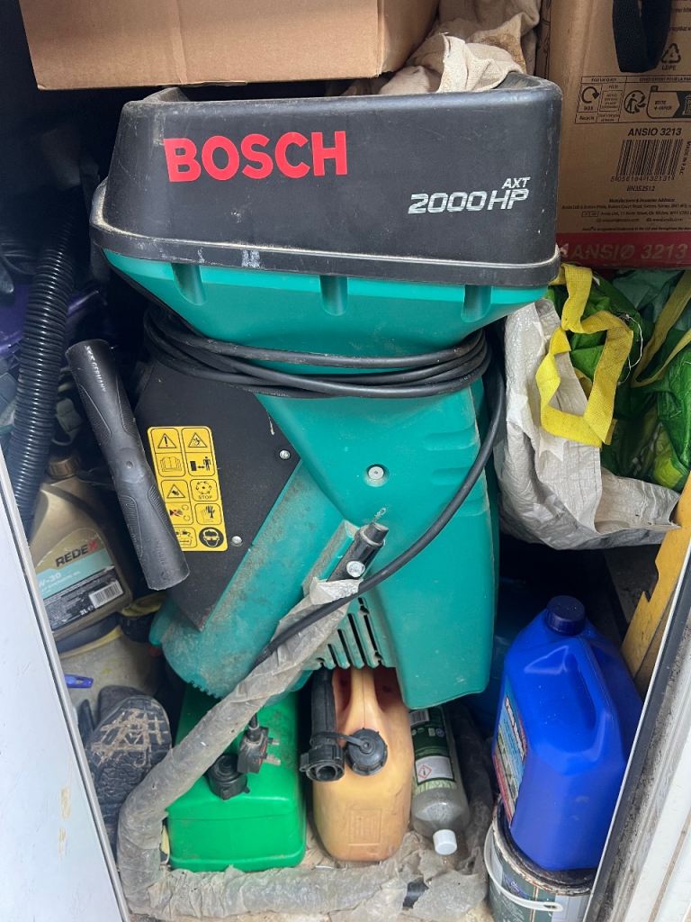 Bosch AXT 2000HP Garden Shredder – Good Condition