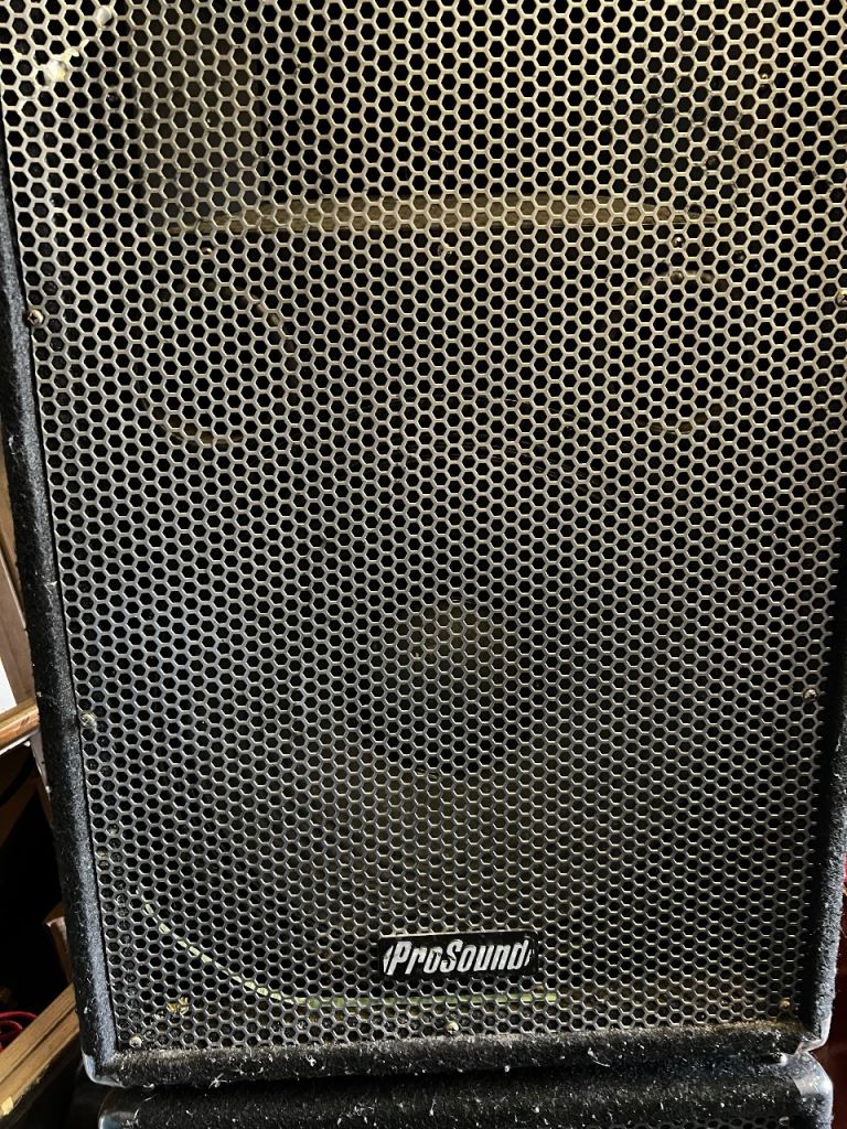 ProSound PA Speaker – Black, Fair Condition