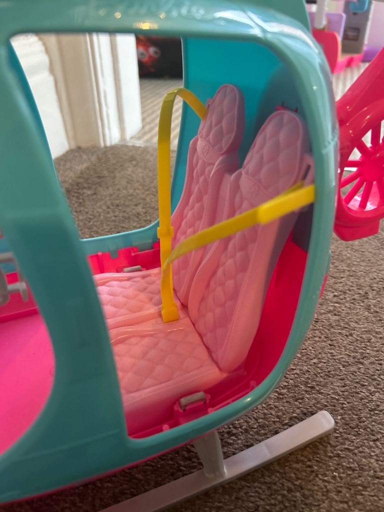 Barbie helicopter