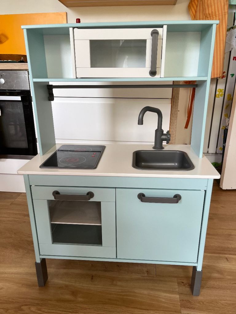 IKEA Duktig Play Kitchen - Blue, Great Condition