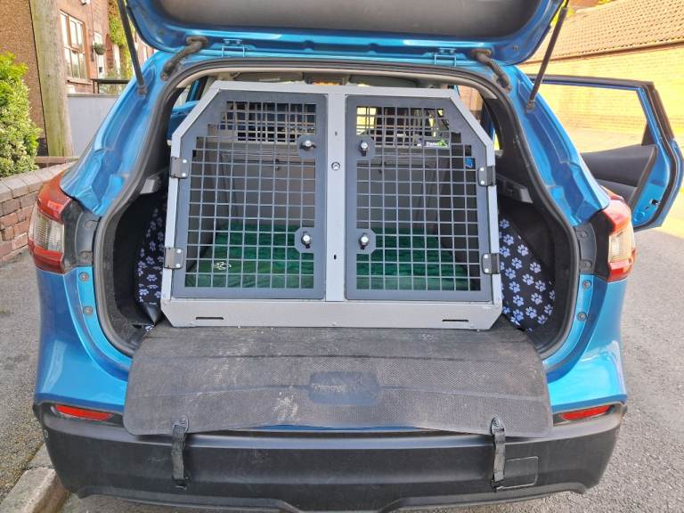 Trans K9 B2E Double Car Cage