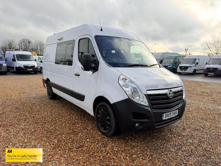 2019 Vauxhall Movano 2.3 CDTi 3500 Panel Van 5dr Diesel Manual FWD L2 H2 Euro 6 (130 ps) Panel Va...