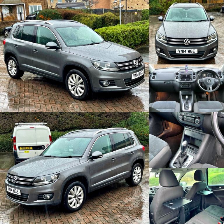 2014 VOLKSWAGEN TIGUAN FACELIFT 2.0 TDI MATCH AUTOMATIC DSG 4 MOTION 4X4 GREY