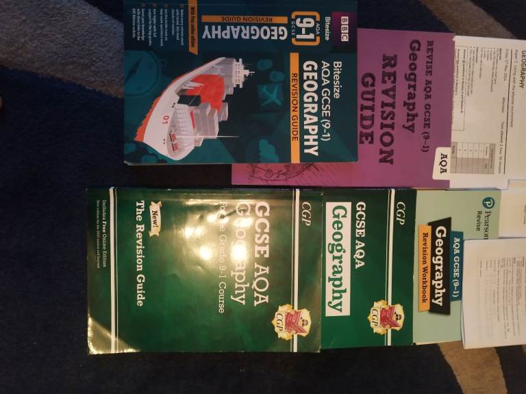 GCSE AQA geography books 