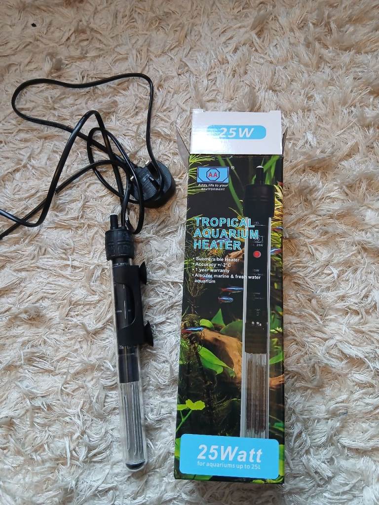 Aquarium heater 25w