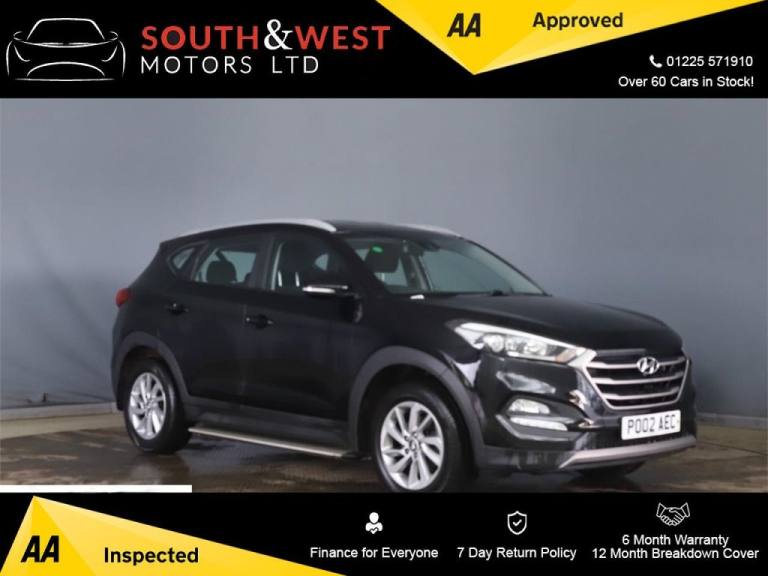 2016 Hyundai TUCSON 1.6 GDi Blue Drive SE Nav SUV 5dr Petrol Manual Euro 6 (s/s) (132 ps) ESTATE ...