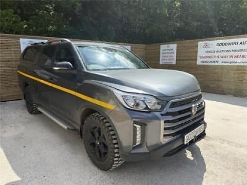 2024 KGM MUSSO SARACEN  2.2TD AUTO ACCIDENT DAMAGED REPAIRABLE SALVAGE