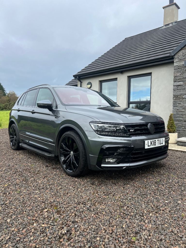 Volkswagen, TIGUAN, R Line, Black Edition, Estate, 2018, Semi-Auto, 1968 (cc), 5 doors