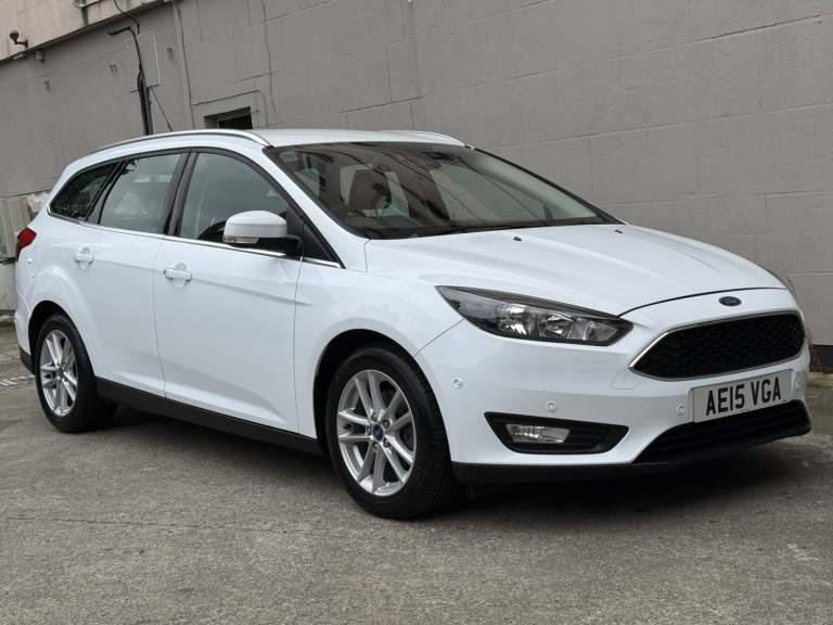 2015 FORD FOCUS 1.0 T EcoBoost Zetec White Manual Petrol