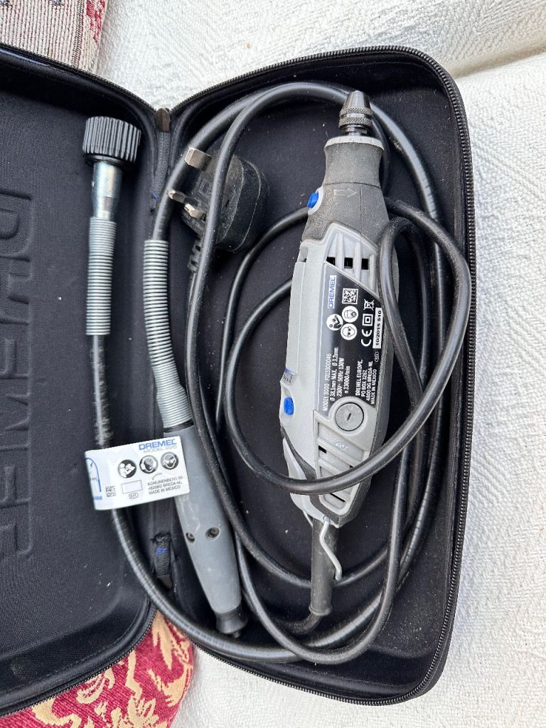 Dremel 3000, 225 Flex Shaft & Soft Case