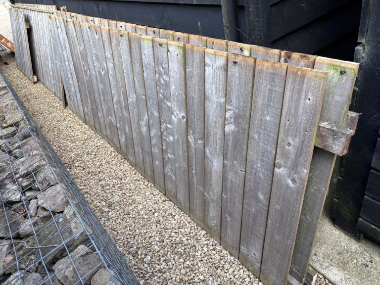 20m of Fencing panels