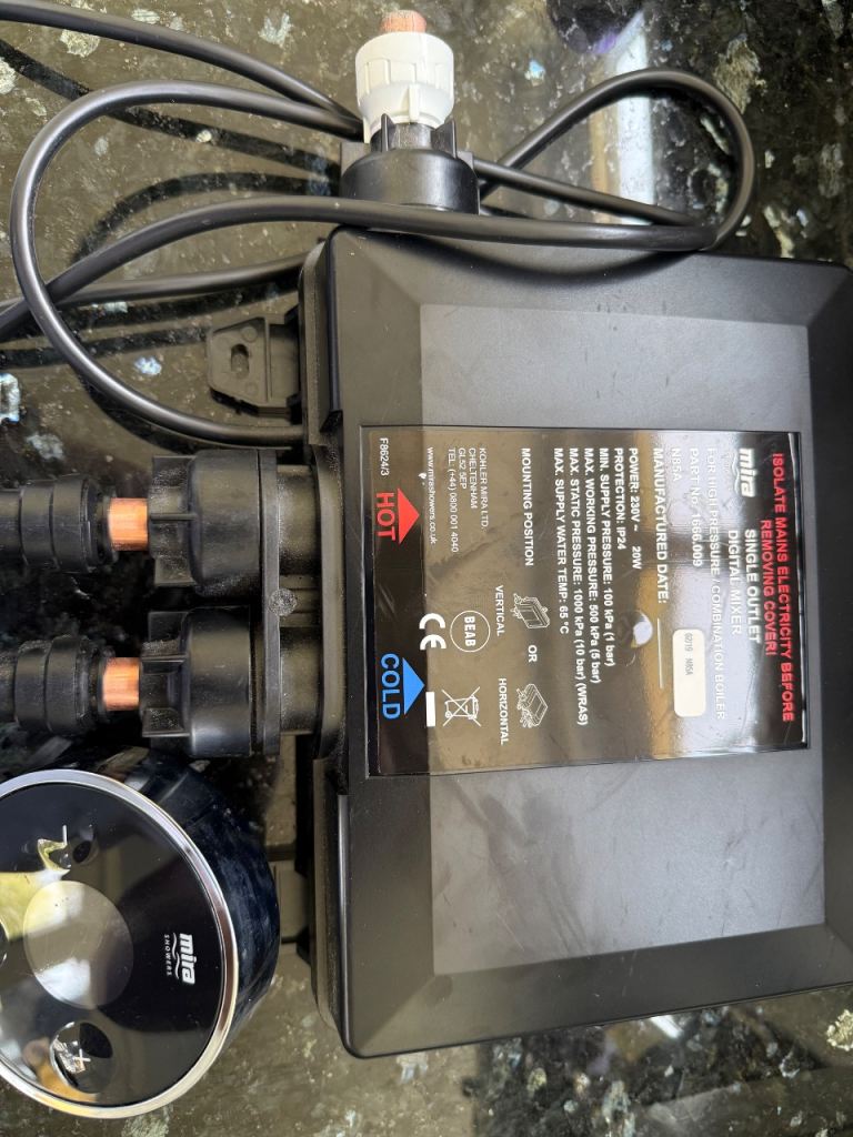 Mira Digital Mixer Shower Valve – As Good As New