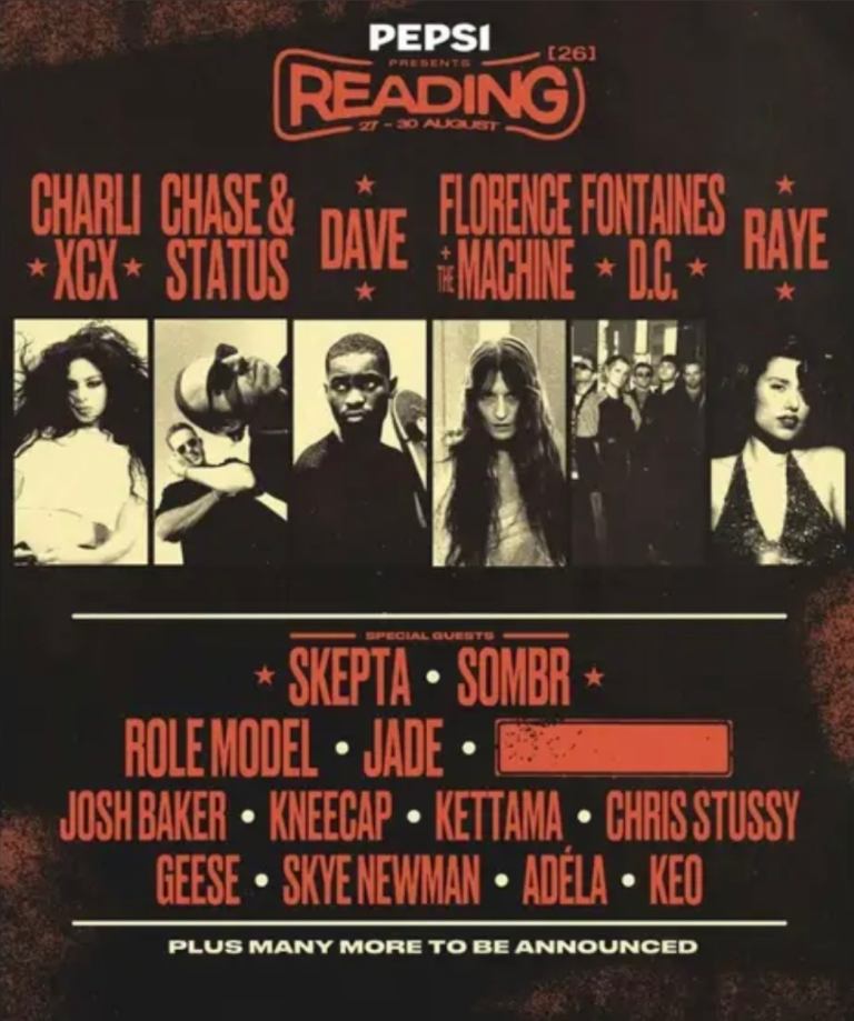 Reading festival ticket 