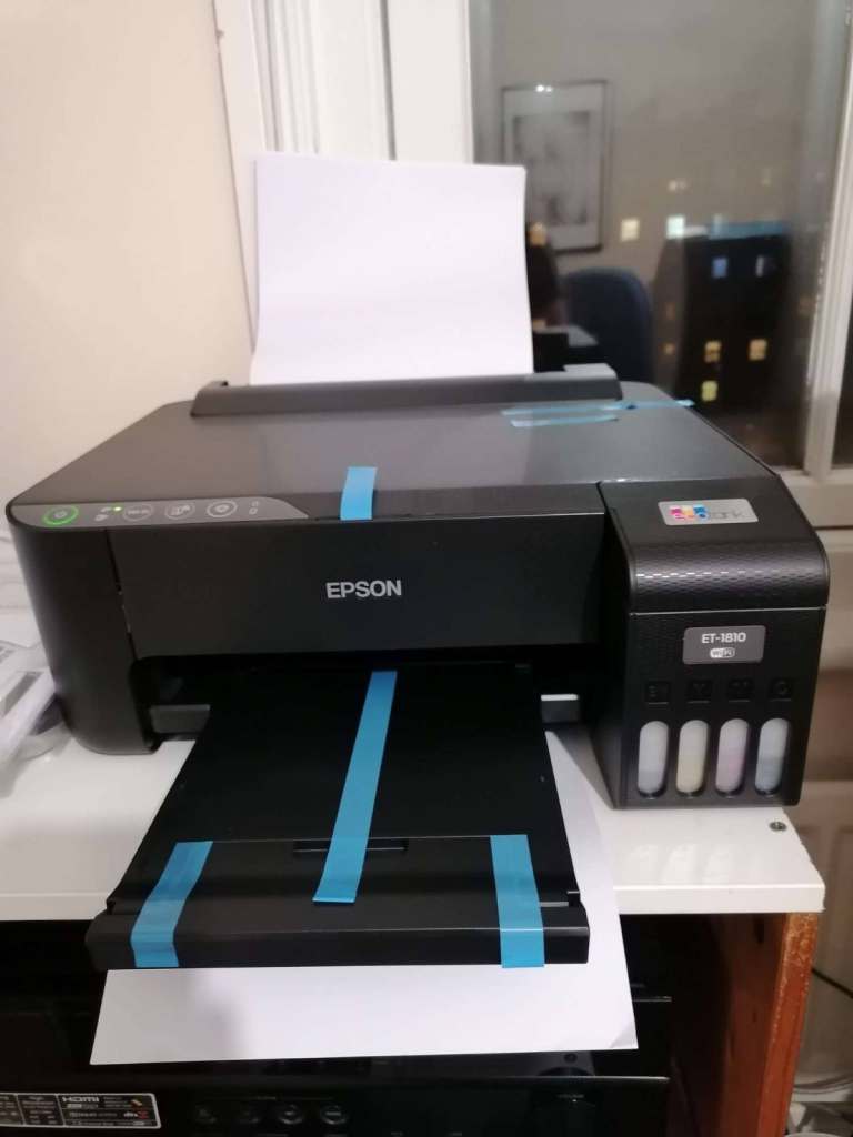 New Sublimation Printer with EcoTank with ink - Colour Profiled and print quality Checked
