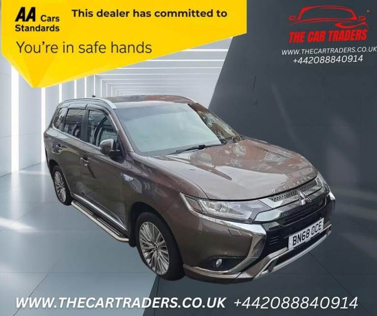 2018 Mitsubishi Outlander 2.4h TwinMotor 13.8kWh Juro SUV 5dr Petrol Plug-in Hybrid CVT 4WD Euro ...