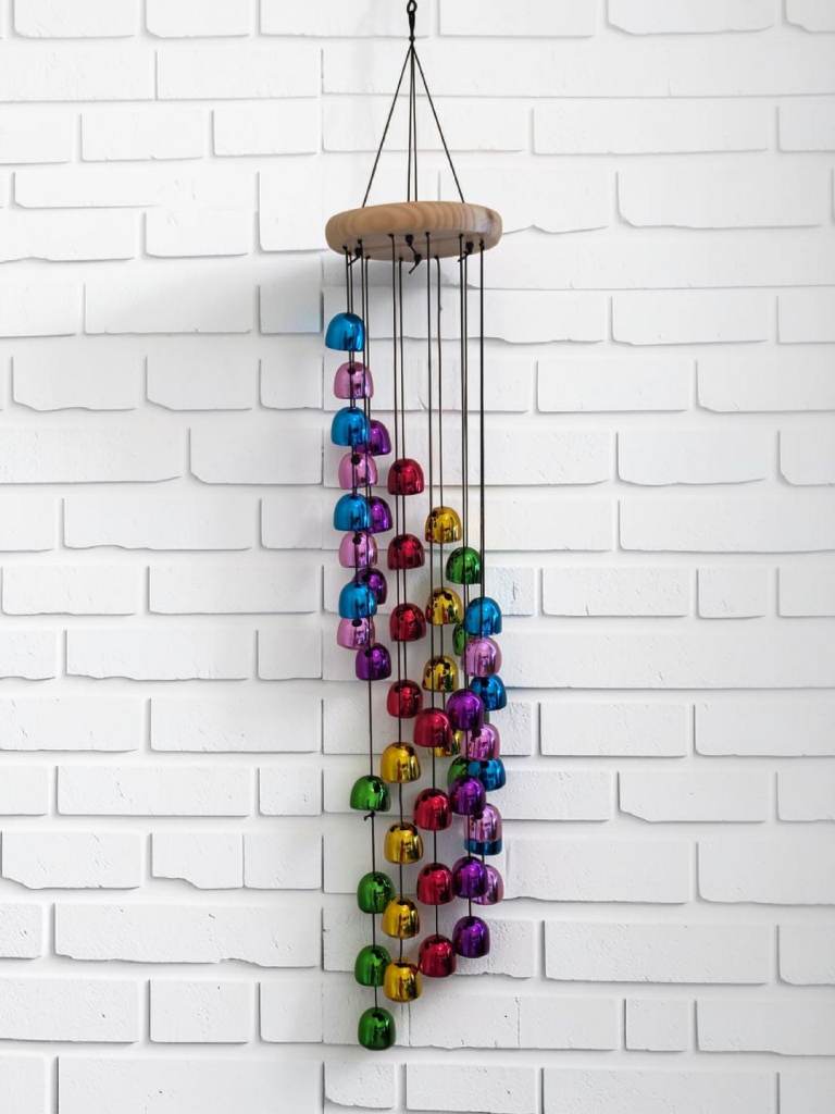 Large multicolour windchime 82cm long