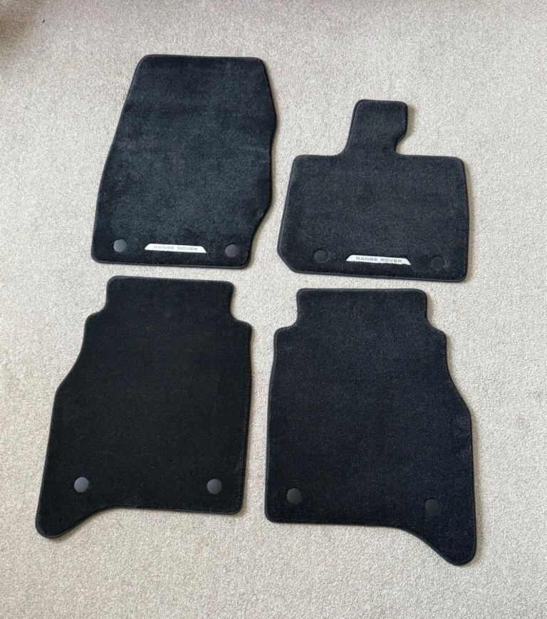 Genuine New Range Rover 2022-2025 Long Wheelbase RHD Rubber Floor Mats Set