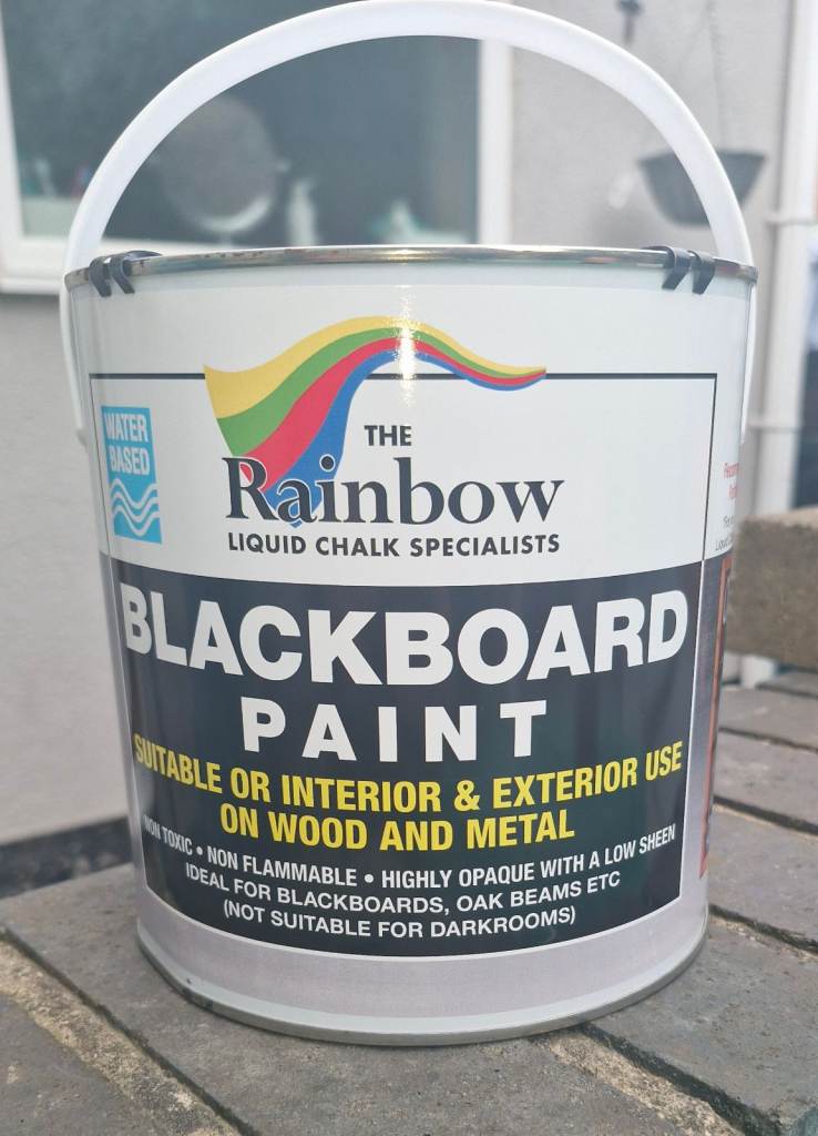 Blackboard paint 2.5ltr
