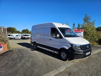 2021 ON 21 PLATE VOLKSWAGEN CRAFTER CR35 TRENDLINE 140BHP MWB DIESEL VAN59K ULEZ
