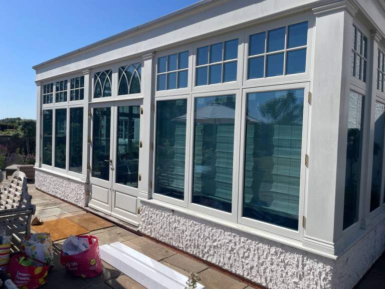 CONSERVATORY ROOF FILM SOLARCOOL POLYTINT SOLAR WINDOW TINTING BLINDS
