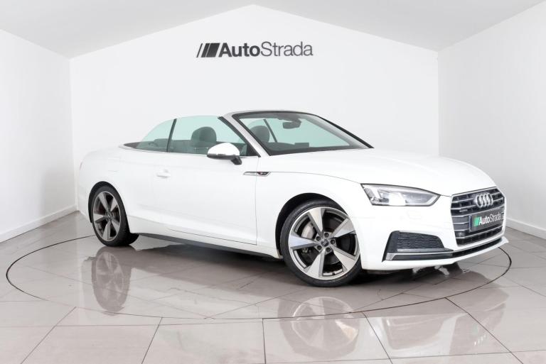 2017 Audi A5 Cabriolet 2.0 TFSI S line S Tronic quattro Euro 6 (s/s) 2dr CONVERTIBLE Petrol Autom...