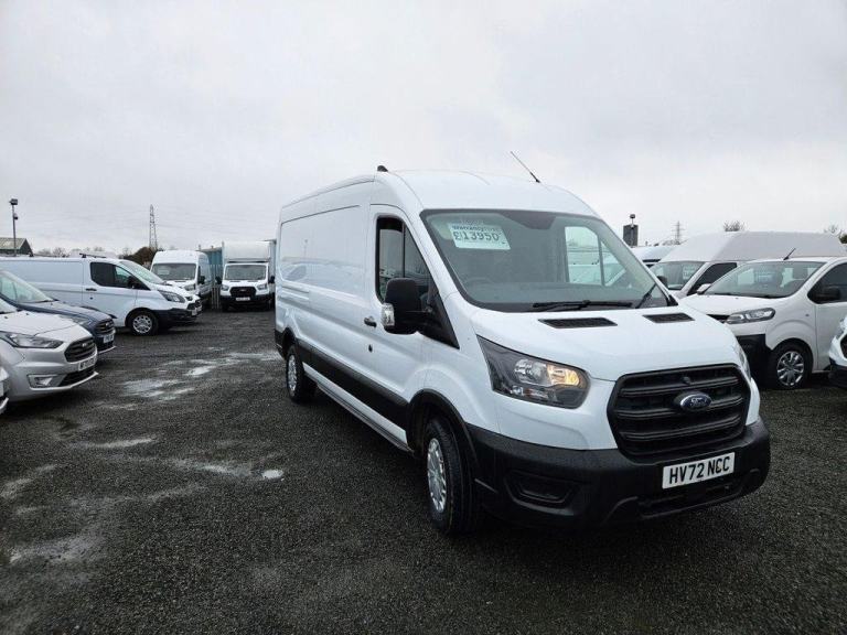  2022 ON A 72 PLATE FORD TRANSIT 350 L3 H2 LWB 130 BHP ULEZ FREE ZONE