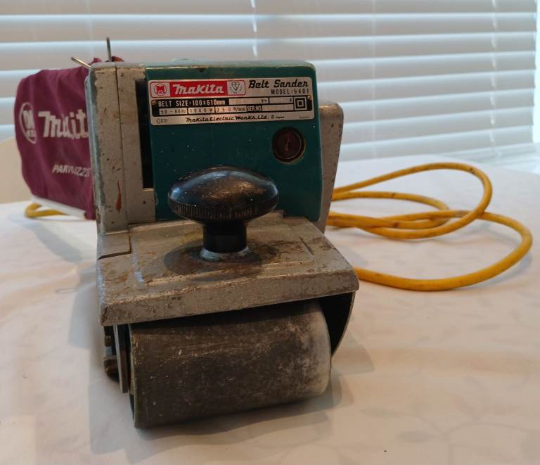 Vintage Makita belt sander Model 9401