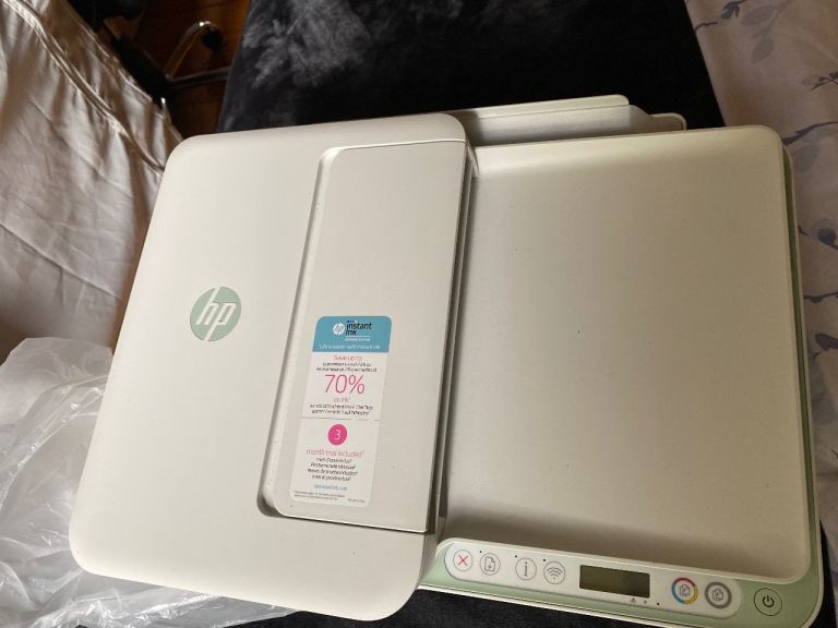 HP Printer/Scanner – White, As Good As New
