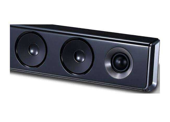 LG 160W 2 ch Sound Bar with remote. Black~NB2430A