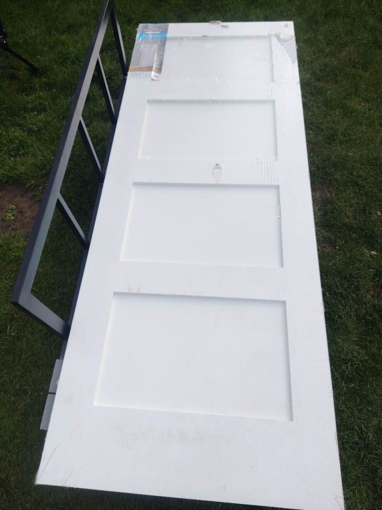 Marlow white primed internal door Wickes