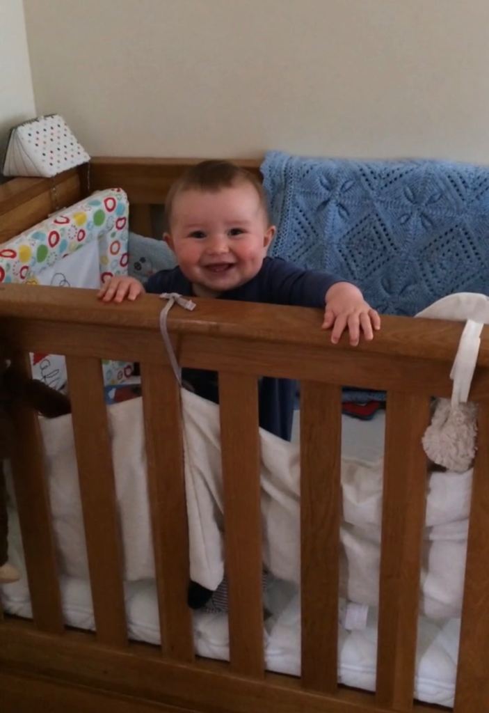 Sturdy Solid Cot /Cot bed.  Good Condition. Mamas and Papas